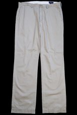 画像2: ポロ ラルフローレン CLASSIC FIT コットンツイル チノパン カーキ W36 L34★360 (2)