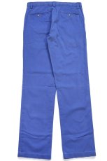 画像3: ポロ ラルフローレン CLASSIC FIT コットン チノパン ブルー W32 L34★362 (3)