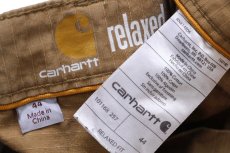 画像4: carharttカーハート FORCE TAPPEN CARGO SHORT コットン カーゴ ショートパンツ 茶 W44★28 特大 ショーツ (4)