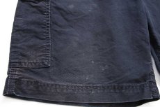 画像7: 00s メキシコ製 carharttカーハート コットン キャンバス ペインター ショートパンツ 黒 W34★06 ショーツ (7)