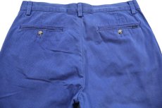 画像5: ポロ ラルフローレン CLASSIC FIT コットン チノパン ブルー W32 L34★362 (5)