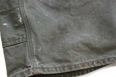 画像6: carharttカーハート ペンキ飛び ダック地 ペインター ショートパンツ モスグリーン W36★08 ショーツ (6)