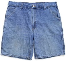画像1: carharttカーハート デニム ペインター ショートパンツ W39★14 ショーツ (1)
