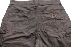 画像4: carharttカーハート コットン キャンバス ペインター ショートパンツ ブラウンベージュ W31★17 ショーツ (4)