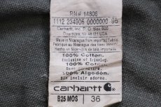画像5: carharttカーハート ペンキ飛び ダック地 ペインター ショートパンツ モスグリーン W36★08 ショーツ (5)