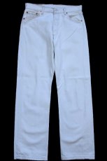 画像2: 90s スペイン製 Levi'sリーバイス 501 デニムパンツ アイスブルー W30★SDP4463 ユーロ (2)
