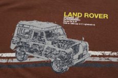 画像4: Haynes LAND ROVER DIESEL Series IIA&III 1958 to 1985 ランドローバー コットンTシャツ 茶 M (4)