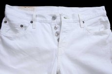画像4: Levi'sリーバイス 501 CT ホワイト デニムパンツ W28★SDP4436 (4)