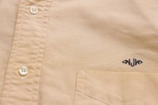 画像4: 00s USA製 Brooks Brothersブルックスブラザーズ ボタンダウン オックスフォード コットンシャツ 黄 16.5 (4)