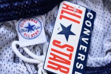 画像5: デッドストック★90s USA製 CONVERSEコンバース ALL STARオールスター メッシュ ショートパンツ 紺 2XL★特大 ショーツ (5)