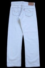 画像3: 90s スペイン製 Levi'sリーバイス 501 デニムパンツ アイスブルー W33★SDP4447 ユーロ (3)