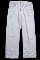 画像2: 90s 英国製 Levi'sリーバイス 501 デニムパンツ アイスブルー W34★E4 ユーロ (2)
