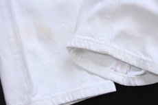 画像6: Levi'sリーバイス 501 CT ホワイト デニムパンツ W28★SDP4436 (6)