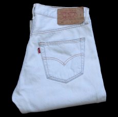 画像1: 90s スペイン製 Levi'sリーバイス 501 デニムパンツ アイスブルー W33★SDP4447 ユーロ (1)