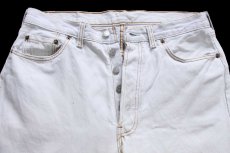 画像4: 90s 英国製 Levi'sリーバイス 501 デニムパンツ アイスブルー W34★E4 ユーロ (4)