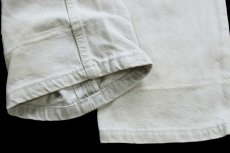 画像8: 00s 英国製 Levi'sリーバイス 501 カラーデニムパンツ ライトグレー W30 L34★E6 ユーロ (8)