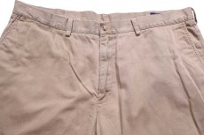 画像3: ポロ ラルフローレン CLASSIC FIT 9 コットン チノ ショートパンツ ブラウンベージュ W40★141 ショーツ (3)