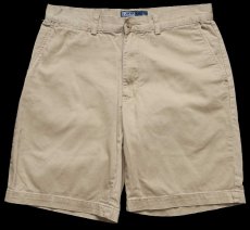 画像1: 00s ポロ ラルフローレン PROSPECT SHORT コットン チノ ショートパンツ カーキ W32★138 ショーツ (1)