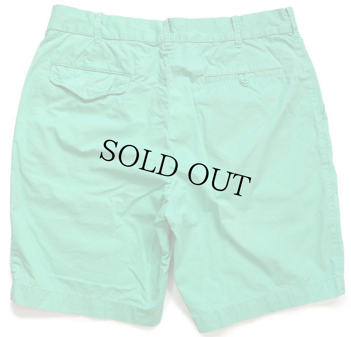 画像2: 00s POLO GOLF ラルフローレン ピマ コットン ショートパンツ グリーン W34★ショーツ (2)