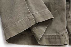 画像6: 90s メキシコ製 ポロ ラルフローレン TYLER SHORT ツータック コットン チノ ショートパンツ グリーングレー W30★136 ショーツ (6)