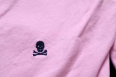 画像7: ポロ ラルフローレン スカル クロスボーン刺繍 総柄 ストレッチ ショートパンツ ピンク W38★ショーツ (7)