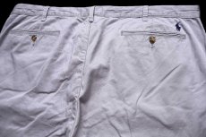 画像5: ポロ ラルフローレン CLASSIC FIT コットン チノ ショートパンツ グレー W44B★148 特大 ショーツ (5)