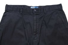 画像3: 00s ポロ ラルフローレン PROSPECT SHORT コットン チノ ショートパンツ 黒 W36★135 ショーツ (3)