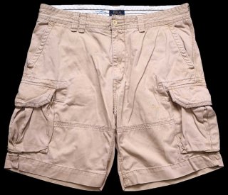 90s ポロ ラルフローレン ツータック コットン チノ ショートパンツ