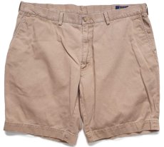 画像1: ポロ ラルフローレン CLASSIC FIT 9 コットン チノ ショートパンツ ブラウンベージュ W40★141 ショーツ (1)