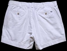 画像2: ポロ ラルフローレン CLASSIC FIT 6 コットン チノ ショートパンツ 白 W36★140 ショーツ (2)