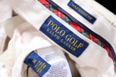 画像5: POLO GOLF ラルフローレン GOLF CLASSIC FIT ストレッチ ショートパンツ アイボリー W36★ショーツ (5)