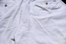 画像5: ポロ ラルフローレン CLASSIC FIT 6 コットン チノ ショートパンツ 白 W36★140 ショーツ (5)