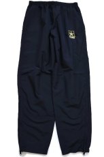 画像2: 16 米軍 U.S.ARMY ロゴ刺繍 APFU トレーニング ナイロンパンツ 黒 M/L★15 IPFU (2)