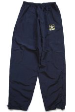 画像2: 15 米軍 U.S.ARMY ロゴ刺繍 APFU トレーニング ナイロンパンツ 黒 M/R★06 IPFU (2)