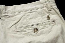 画像3: ポロ ラルフローレン STRETCH CLASSIC FIT ストレッチ コットンツイル チノ ショートパンツ ライトベージュ W33★41 ショーツ (3)