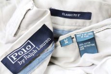 画像3: 00s ポロ ラルフローレン CLASSIC FIT 9 コットン チノ ショートパンツ ライトベージュ W34★15 ショーツ (3)