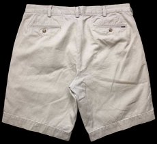 画像2: 00s ポロ ラルフローレン CLASSIC FIT 9 コットン チノ ショートパンツ ライトベージュ W34★15 ショーツ (2)