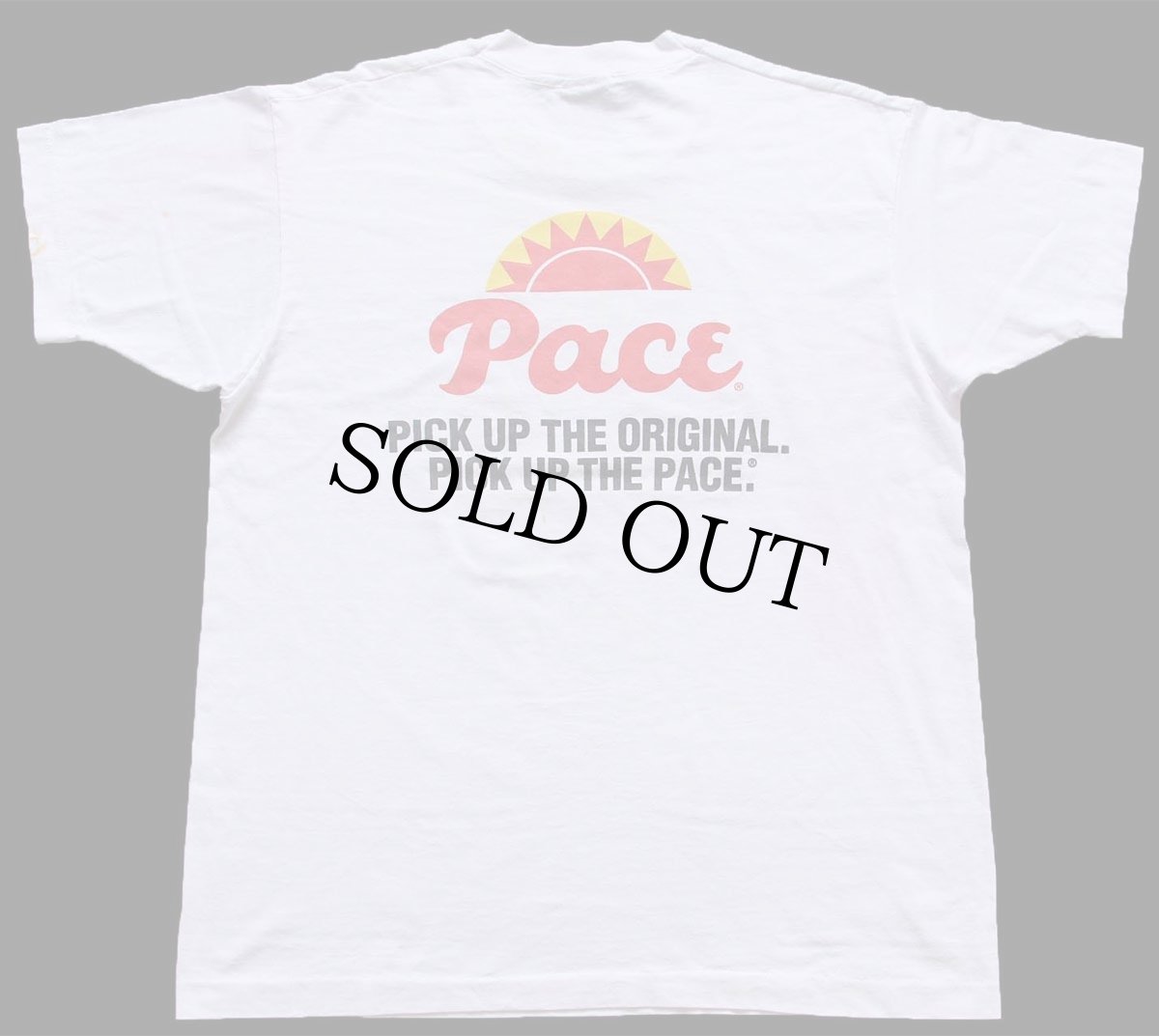 画像3: 90s USA製 NEW YORK CITY ! SALSA カウボーイ イラスト Pace ロゴ 両面プリント Tシャツ 白 L (3)