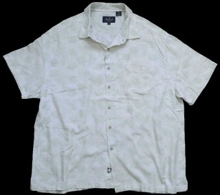 60s MONTGOMERY WARD BRENT 総柄 コットン パジャマシャツ M