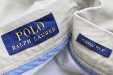 画像3: ポロ ラルフローレン CLASSIC FIT 9 コットン チノ ショートパンツ カーキ W34★62 ショーツ (3)