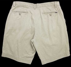 画像2: ポロ ラルフローレン CLASSIC FIT 9 コットン チノ ショートパンツ カーキ W34★62 ショーツ (2)