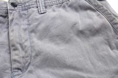画像8: 00s ポロ ラルフローレン RELAXED FIT USED加工 コットン ショートパンツ ブルーグレー W34★164 ショーツ (8)