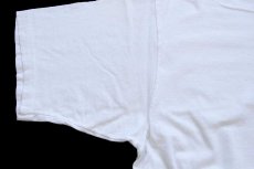 画像7: 80s USA製 GUESS by GEORGES MARCIANO ゲス WORKOUT WITH GUESS ウサギ イラスト 蛍光プリント コットンTシャツ アイボリー (7)