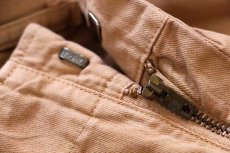 画像8: 70s 米軍 U.S.ARMY ベイカータイプ コットンドリル フードハンドラーパンツ 後染め 薄レンガ M★ミルクパンツ (8)