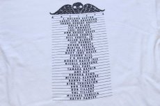 画像4: 90s USA製 Hanes DEALING WITH DEATH Expressions of mourning for friends lost to AIDS アート コットンTシャツ 白 XL (4)