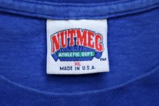 画像4: 90s USA製 FLORIDA GATORS マスコット コットンTシャツ 青 XL (4)