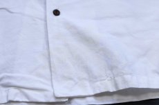 画像5: ハワイ製 Ali'i Fashions サーフボード オープンカラー コットン アロハシャツ 白 (5)