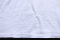 画像7: 90s USA製 Championチャンピオン TAFT チョコチン コットン リンガーTシャツ 白×ワインレッド XL (7)