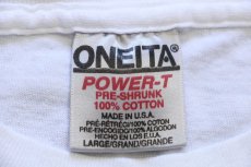 画像4: 90s USA製 Grand Canyon アート 両面プリント コットンTシャツ 白 L★グランドキャニオン国立公園 (4)