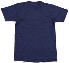 画像3: 90s USA製 MV SPORT COOPERSTOWN N.Y. 刺繍&アップリケ コットンTシャツ 紺 L (3)